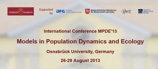 Internationale Konferenz: Models in Population Dynamics and Ecology
